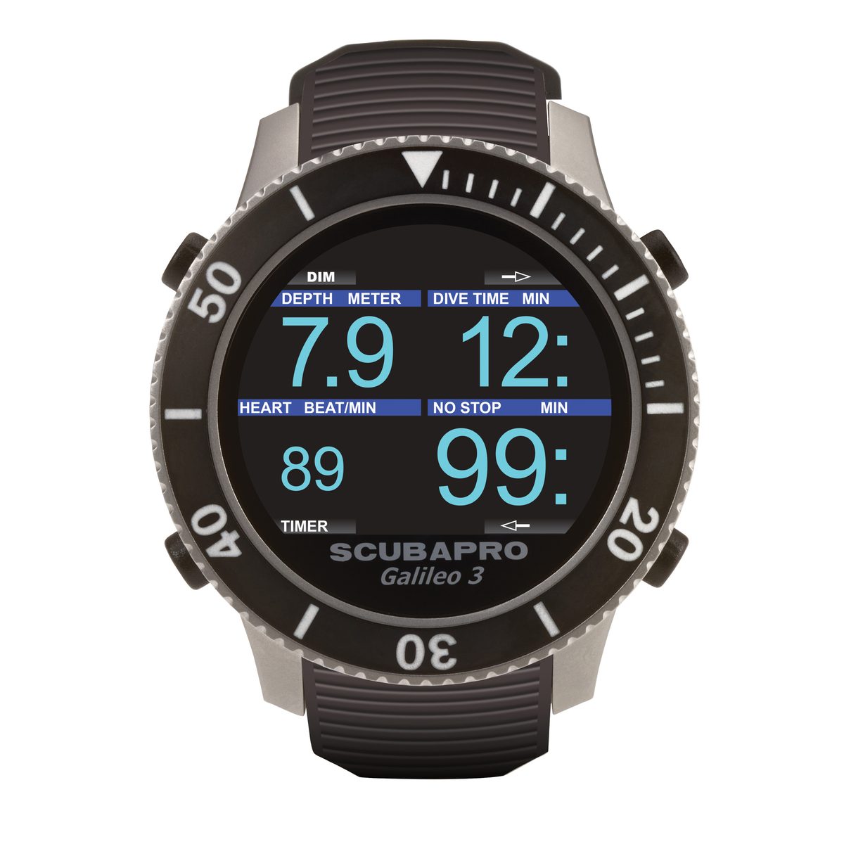 Scubapro Galileo 3 (G3) ohne Sender, Edelstahl