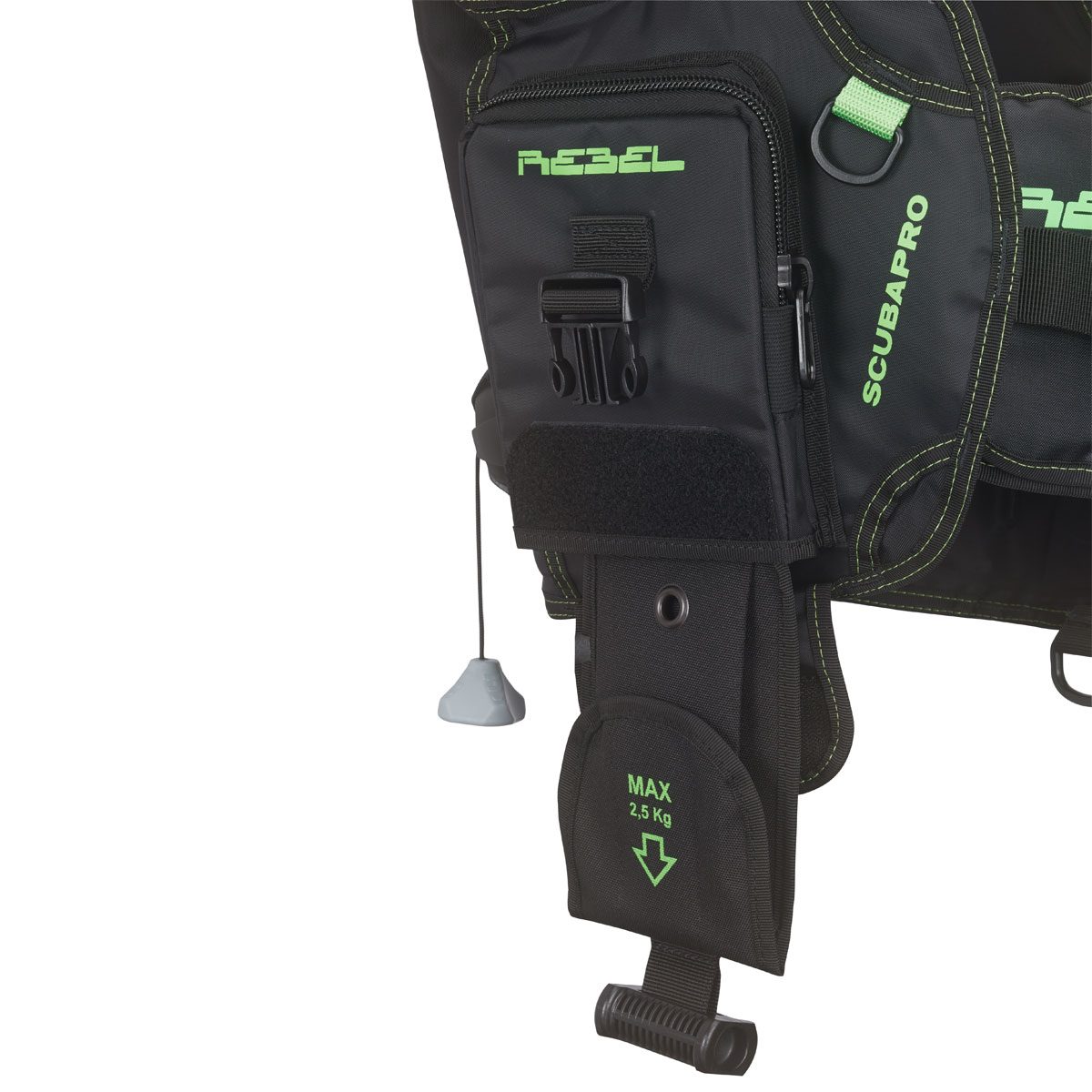 Scubapro Bleitasche Rebel V2 (Paar)