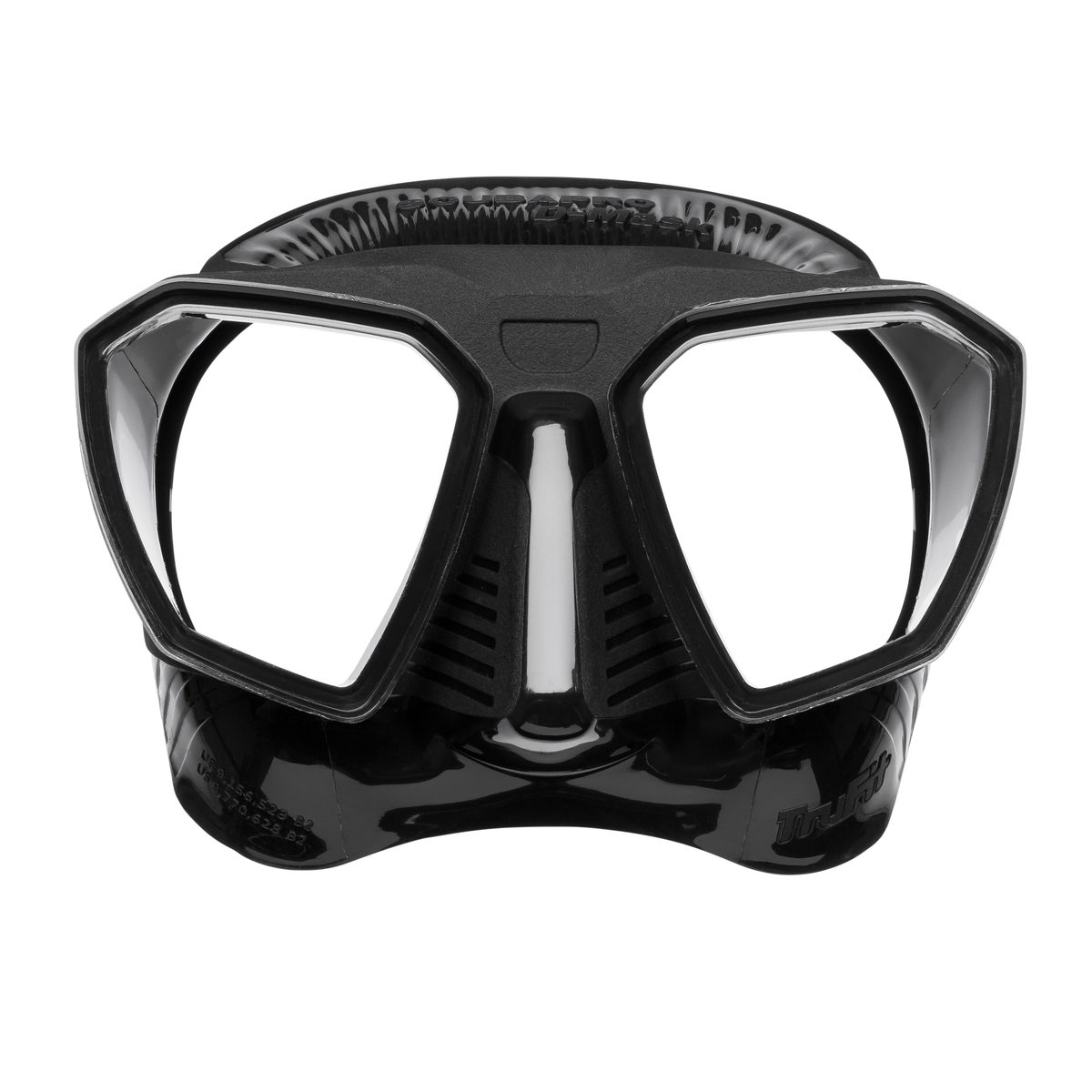 Scubapro Maskenkörper D-Maske, Wide, Schwarz