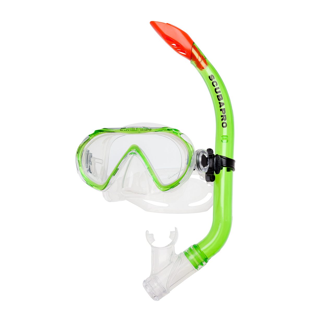 Scubapro Spider Combo Kinder, Transparent-Grün