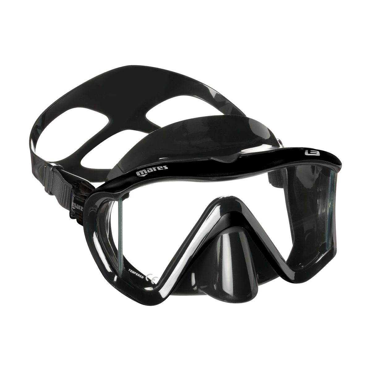 Mares i3 sunrise Maske Black Black