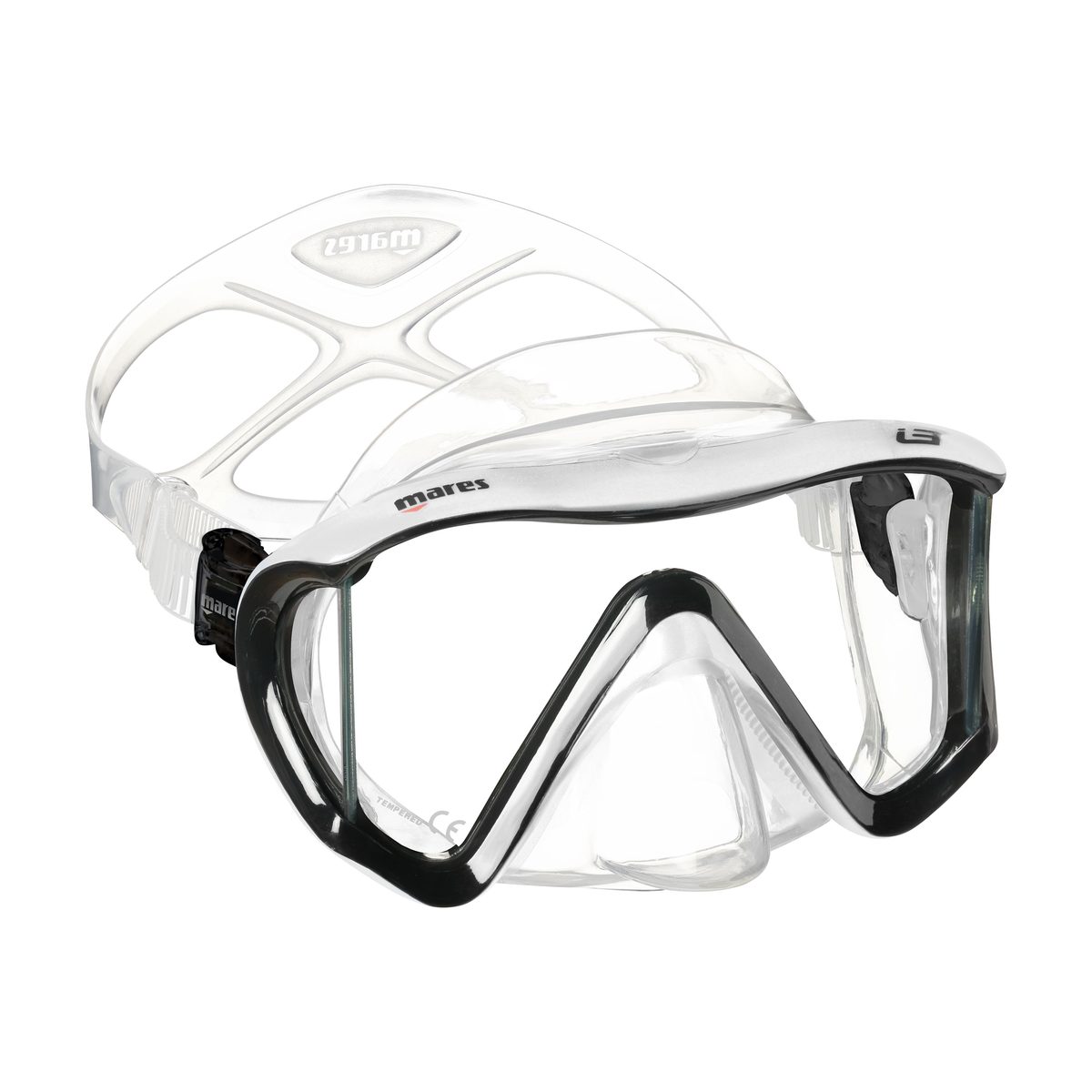 Mares i3 sunrise Maske Black White