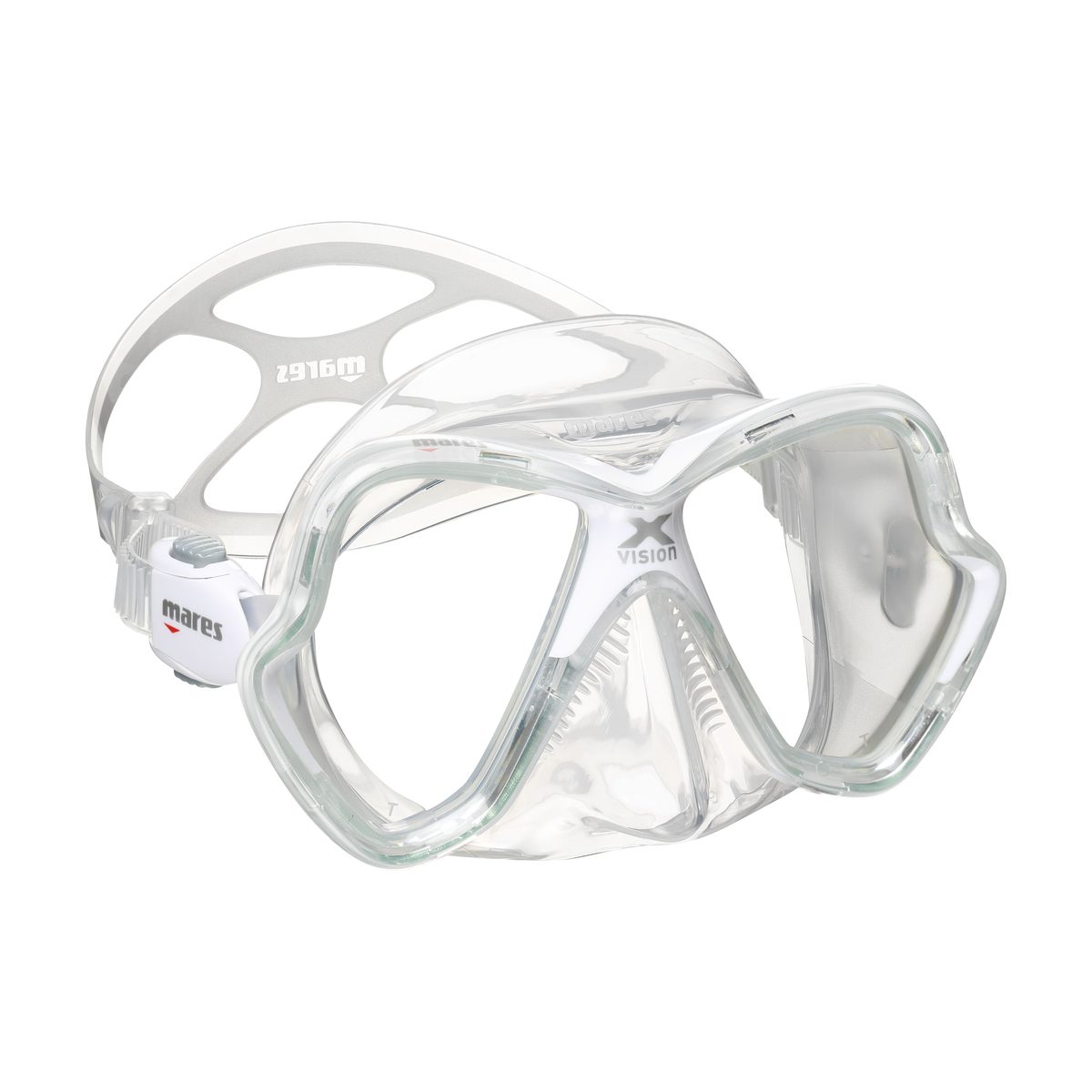 Mares X-VISION Maske white clear