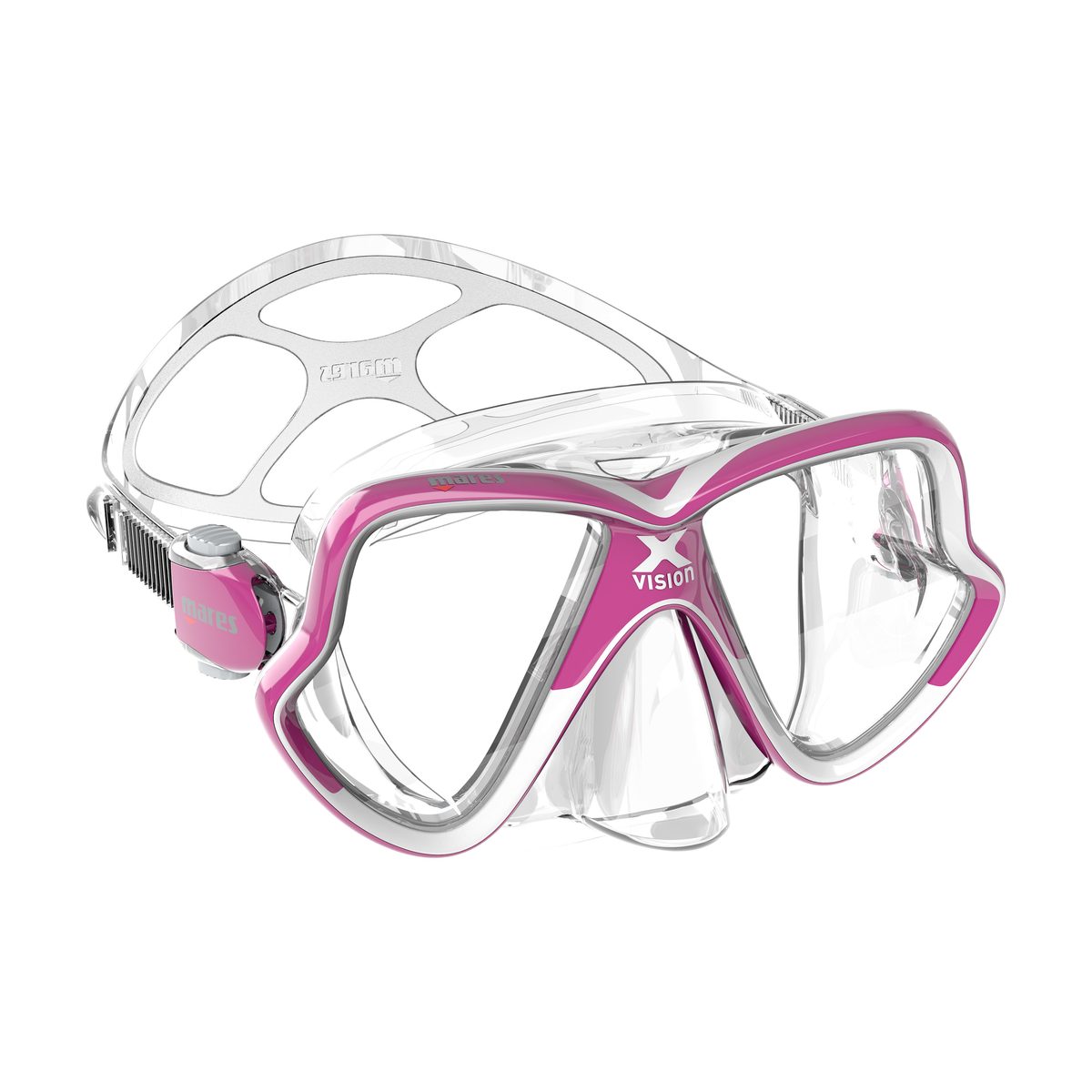 Mares X-VISION MID 2.0 Maske Pink White