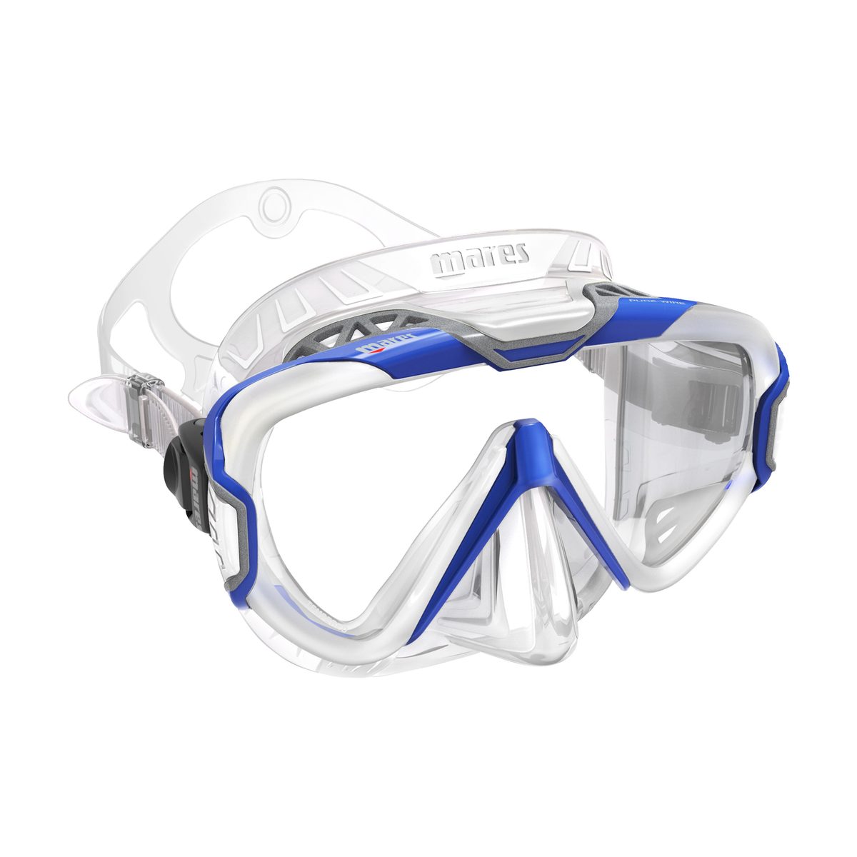 Mares PURE WIRE Maske Blue Grey
