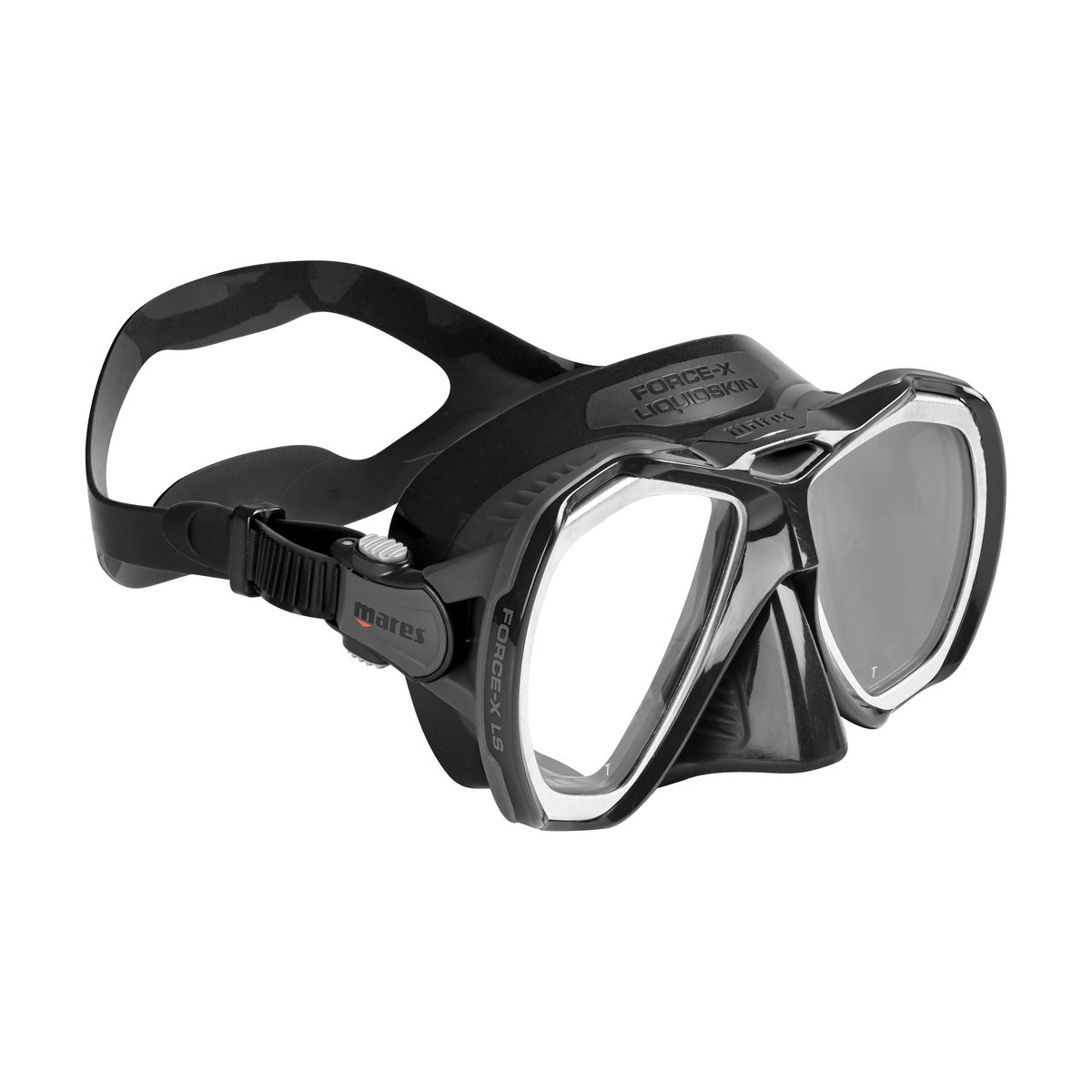 Mares FORCE-X LS Maske Black Dark Grey