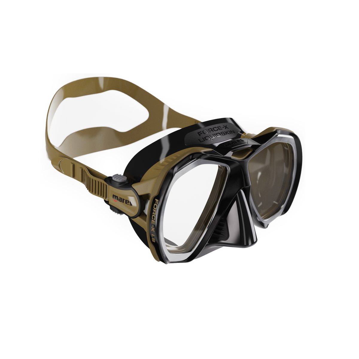 Mares FORCE-X LS Maske Black Olive
