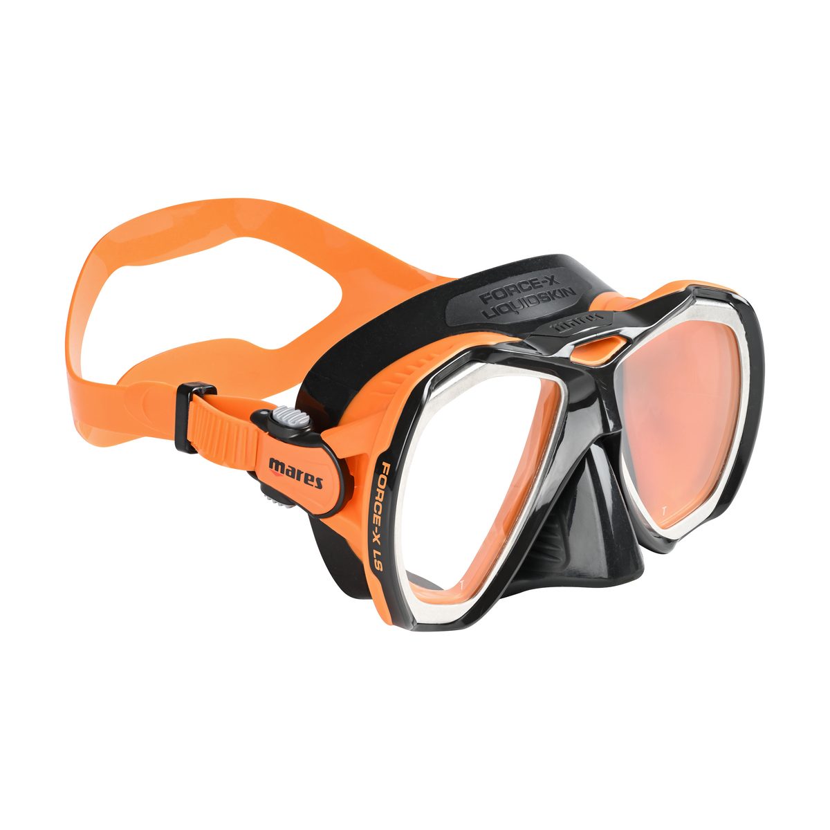 Mares FORCE-X LS Maske Black Orange