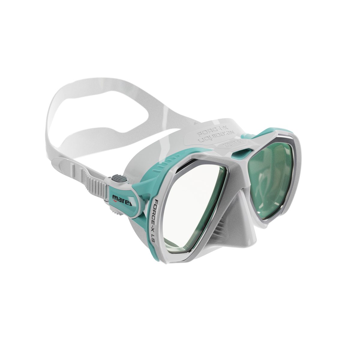 Mares FORCE-X LS Maske White Aqua