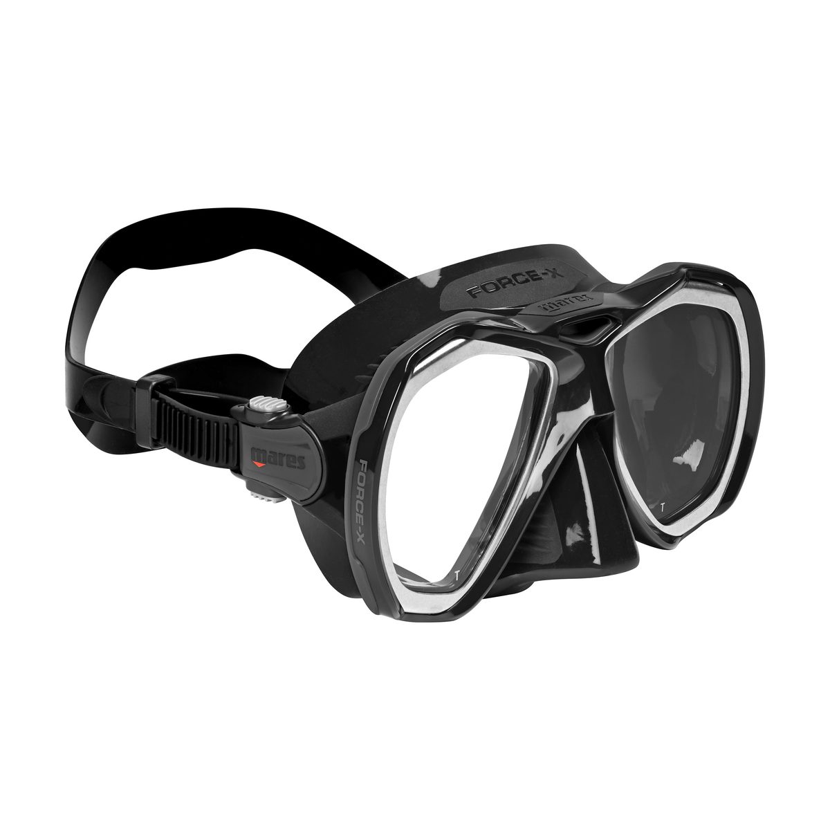 Mares FORCE-X Maske Black Dark Grey