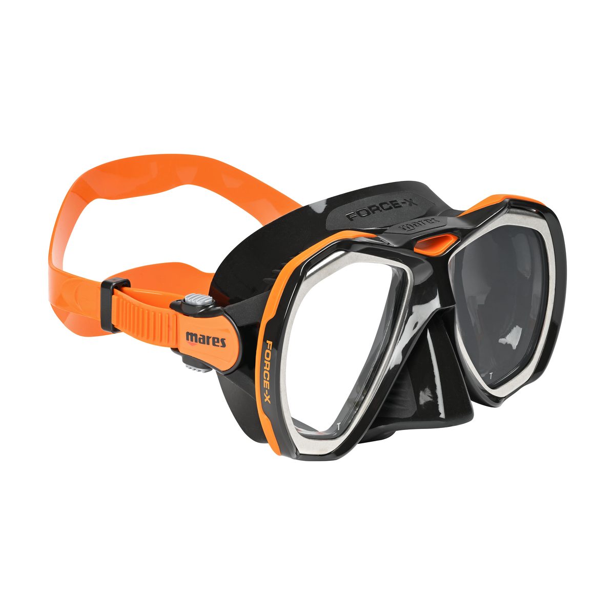 Mares FORCE-X Maske Black Orange