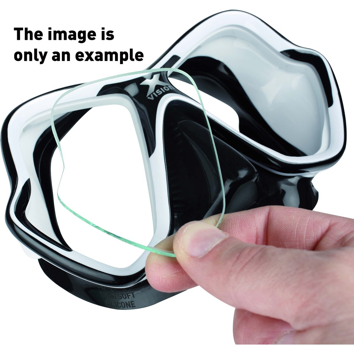 Mares Sehhilfe X-VISION MID minus 2,0 Dioptries left
