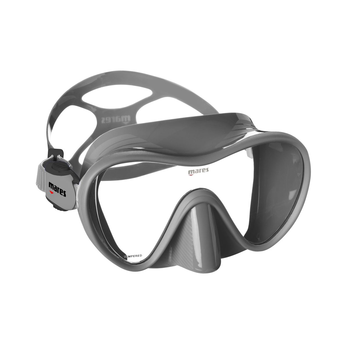 Mares TROPICAL Maske Light Grey