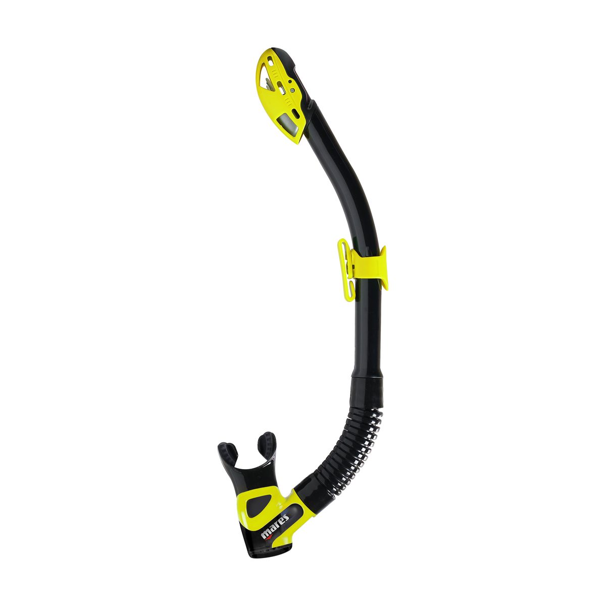 Mares REBEL DRY Schnorchel Black-Yellow Fluo
