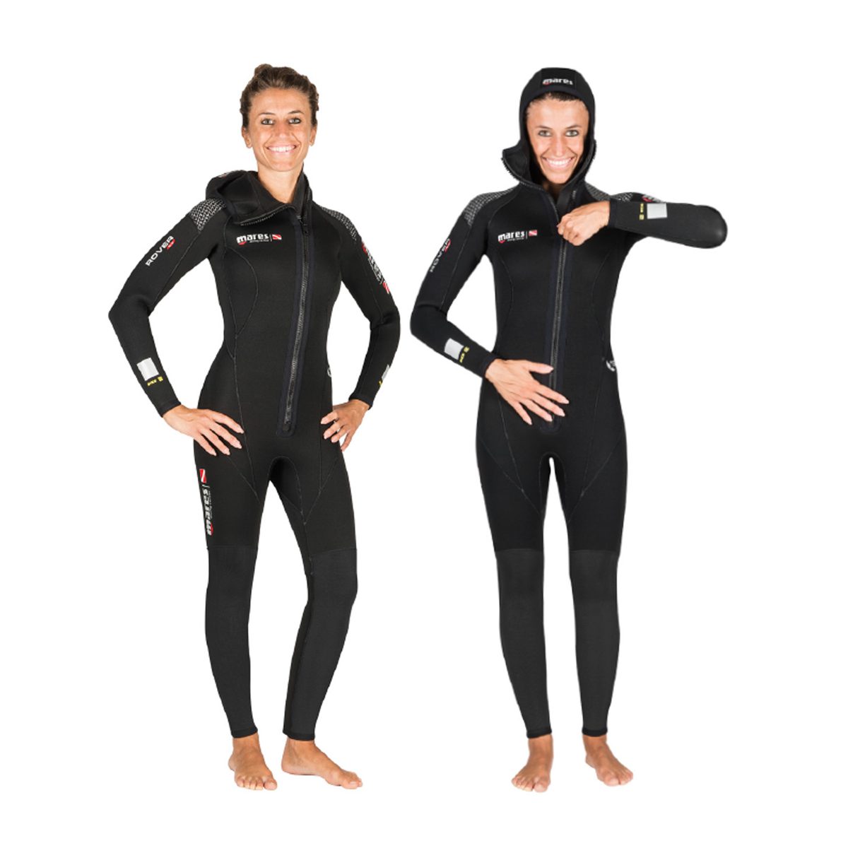 Mares ROVER 7 Anzug mit Kopfhaube She Dives Size 6