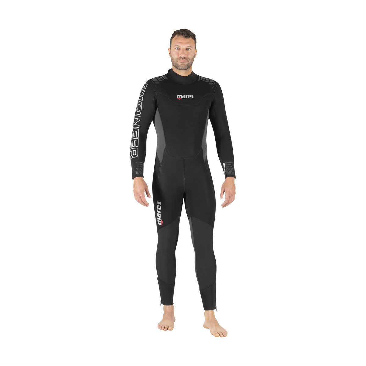 Mares PIONEER 7 Man Anzug Blackgrey Size 5