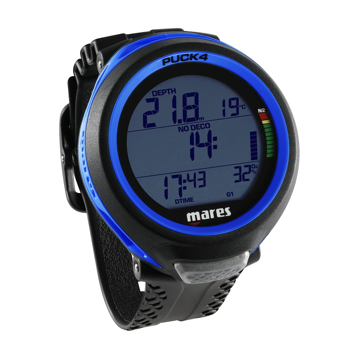 Mares PUCK 4 Computer Black Blue