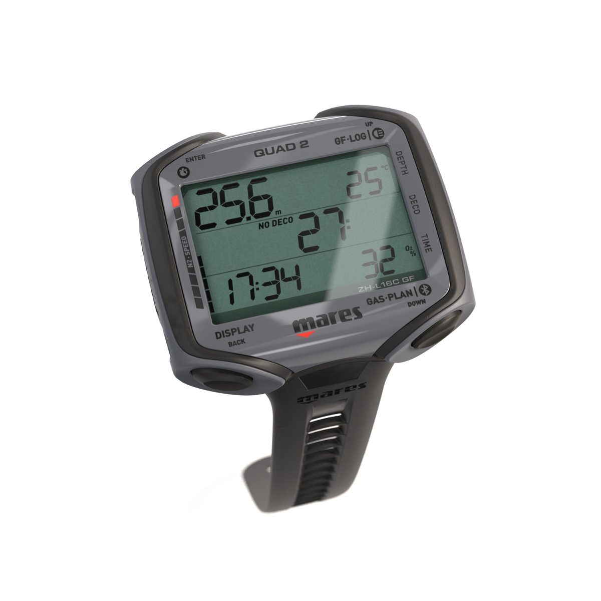 Mares QUAD 2 Computer Black Antracite