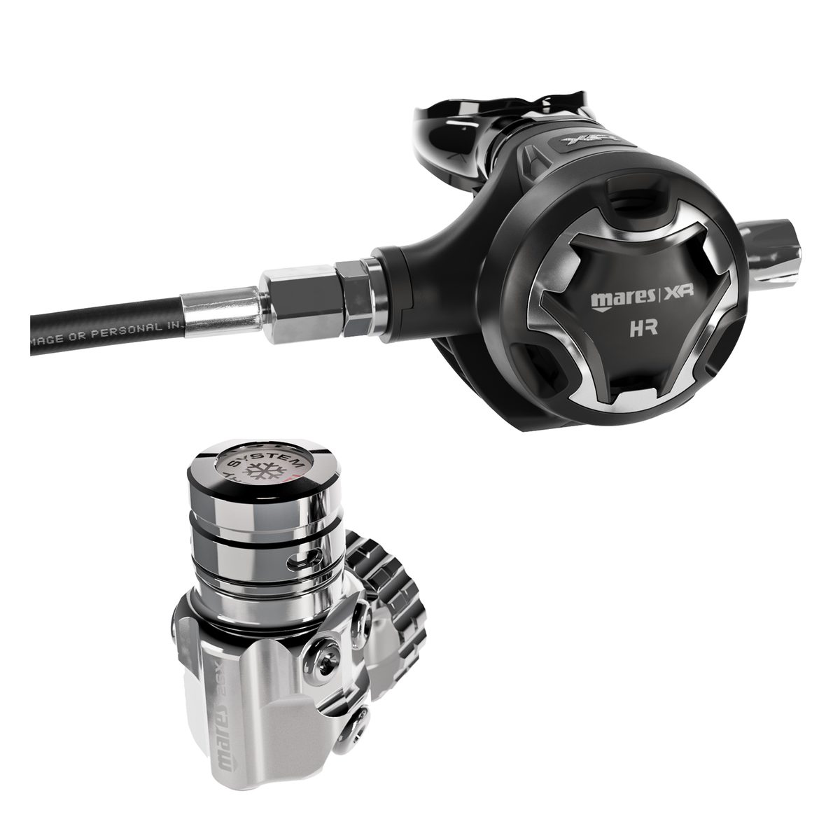 Mares 26XR TBP HR Atemregler normal use Black