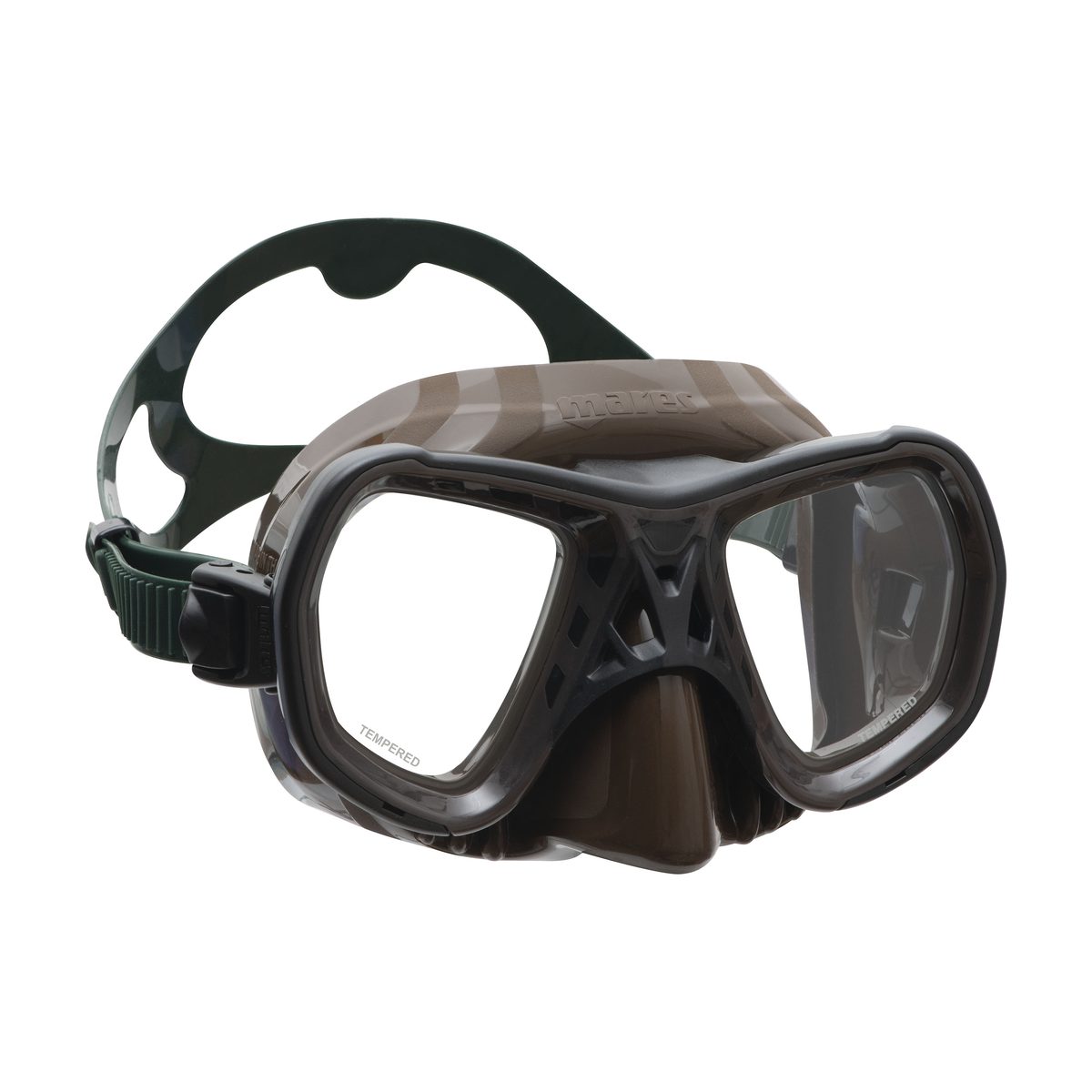 Mares SPYDER Maske Brown-Black-Brown