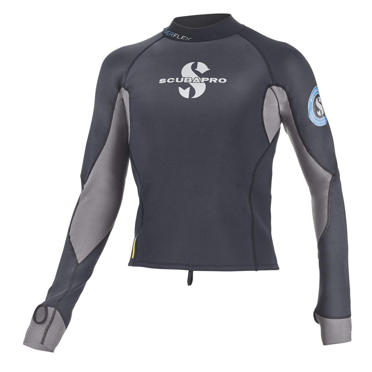 Scubapro Everflex Long Sleeve Top 1.5mm Schwarz/Grau
