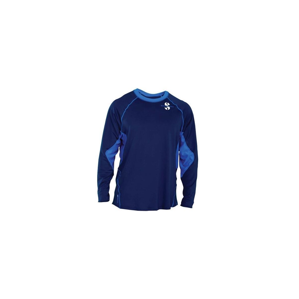 Scubapro UPF 50 Rashguard Channel Flow Langarm Agean