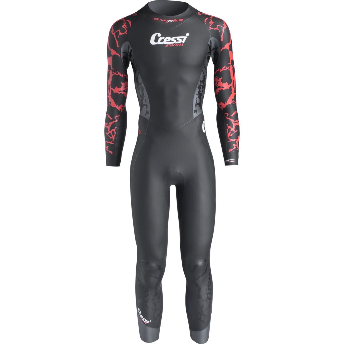 Cressi Kuwae 2/3/4mm Man (black/red)