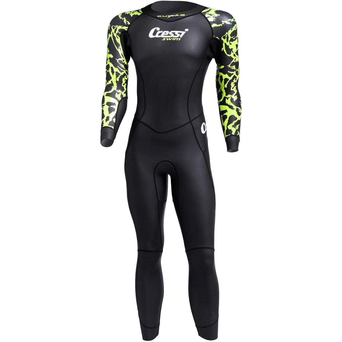 Cressi Kuwae 2mm Man (black/green) [XS/1]
