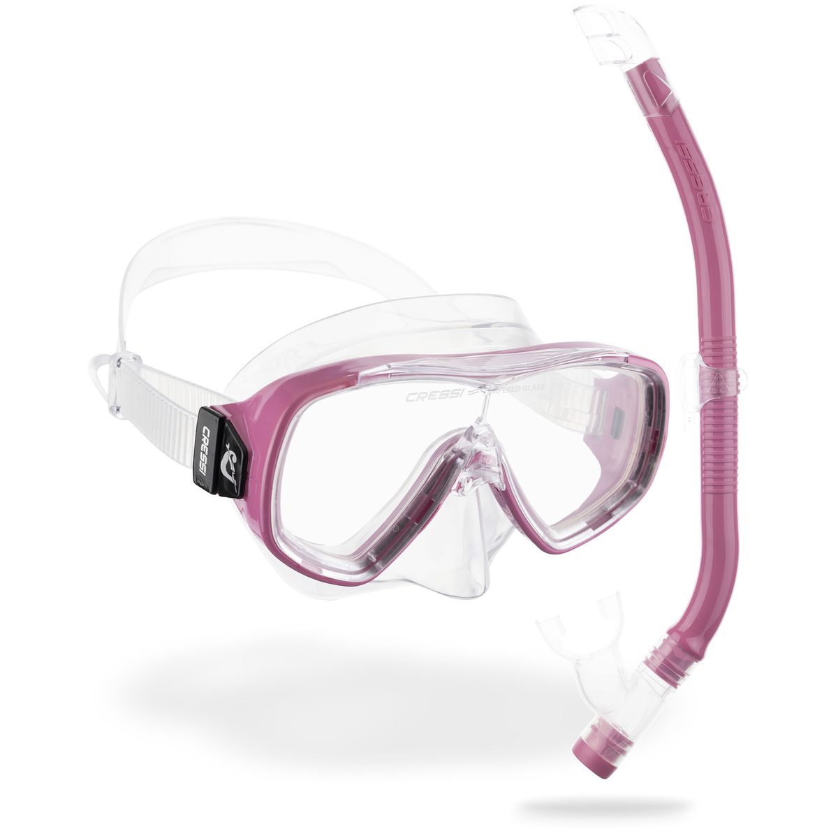Cressi Ondina + Top (clear/pink)