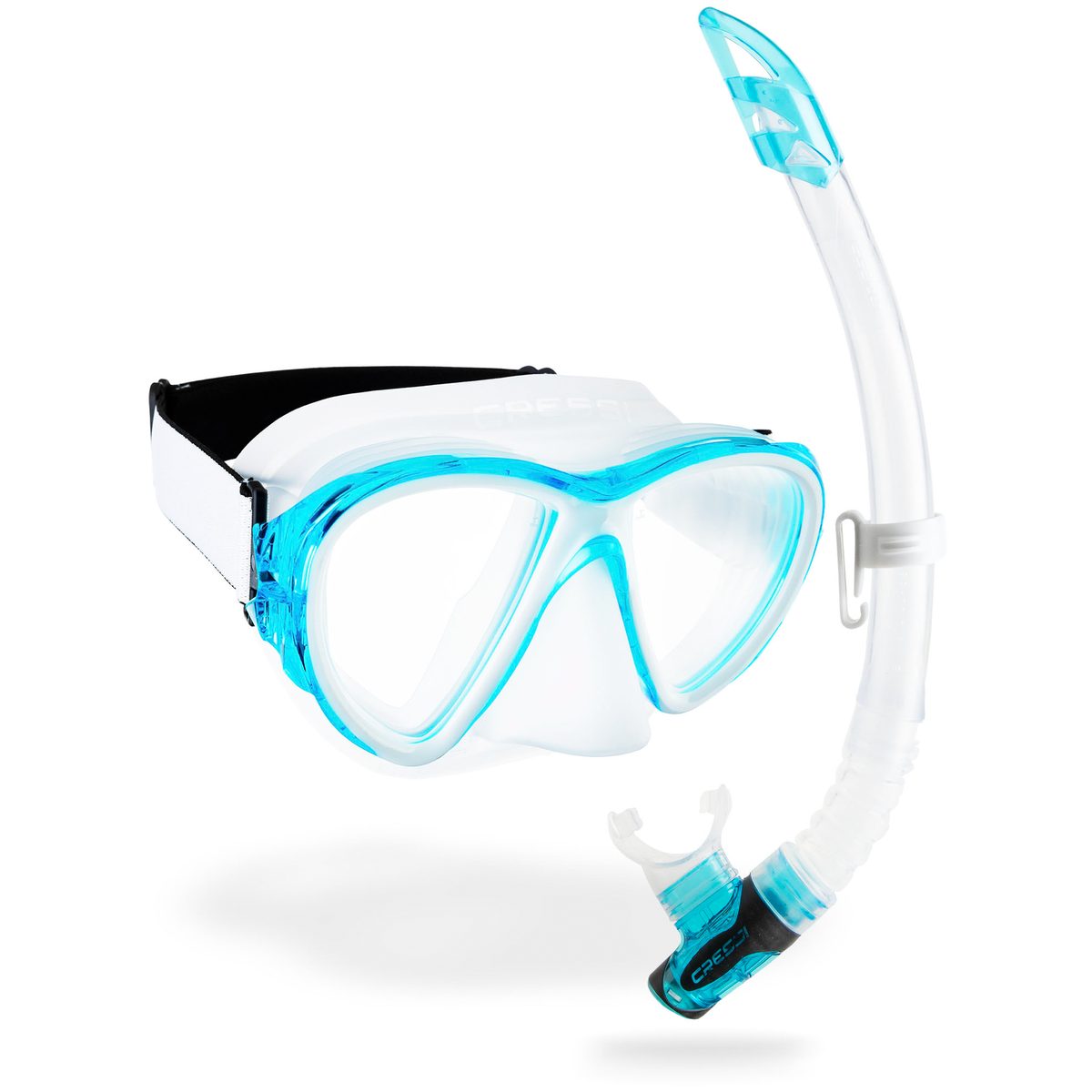 Cressi Fiji + Gamma (clear/aquamarine)