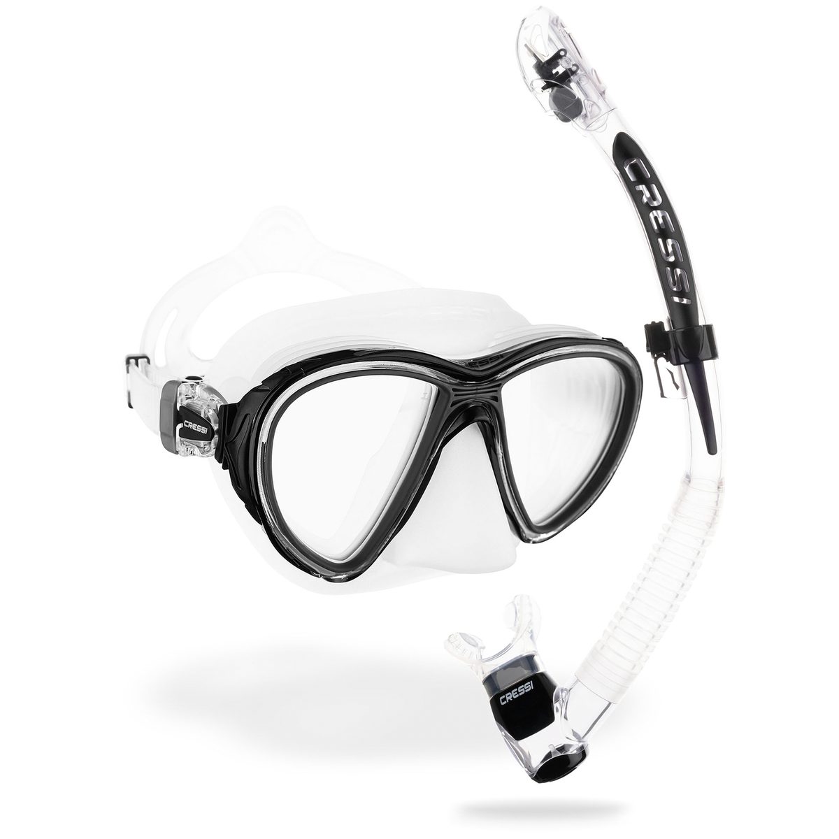 Cressi Quantum + Itaca Ultra Dry (clear/black)
