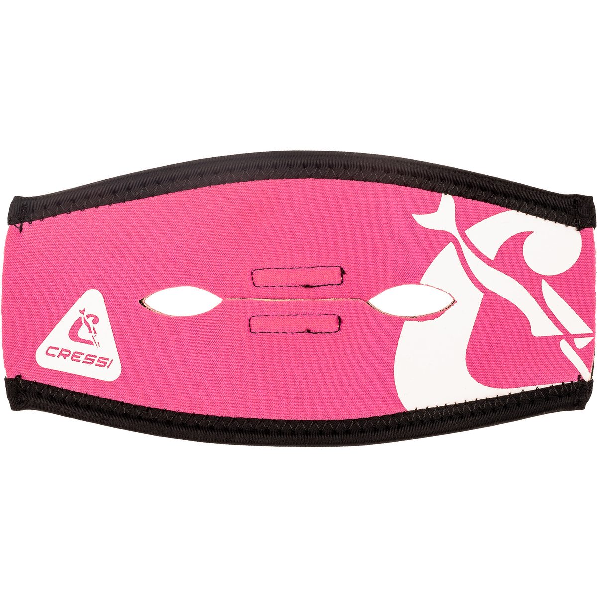 Cressi Pony Tail Neo Mask Strap Cover (pink/white)