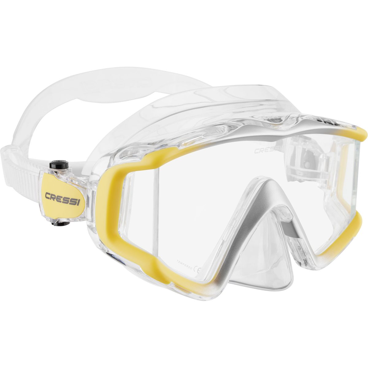 Cressi Liberty Triside SPE (clear-yellow/silver)