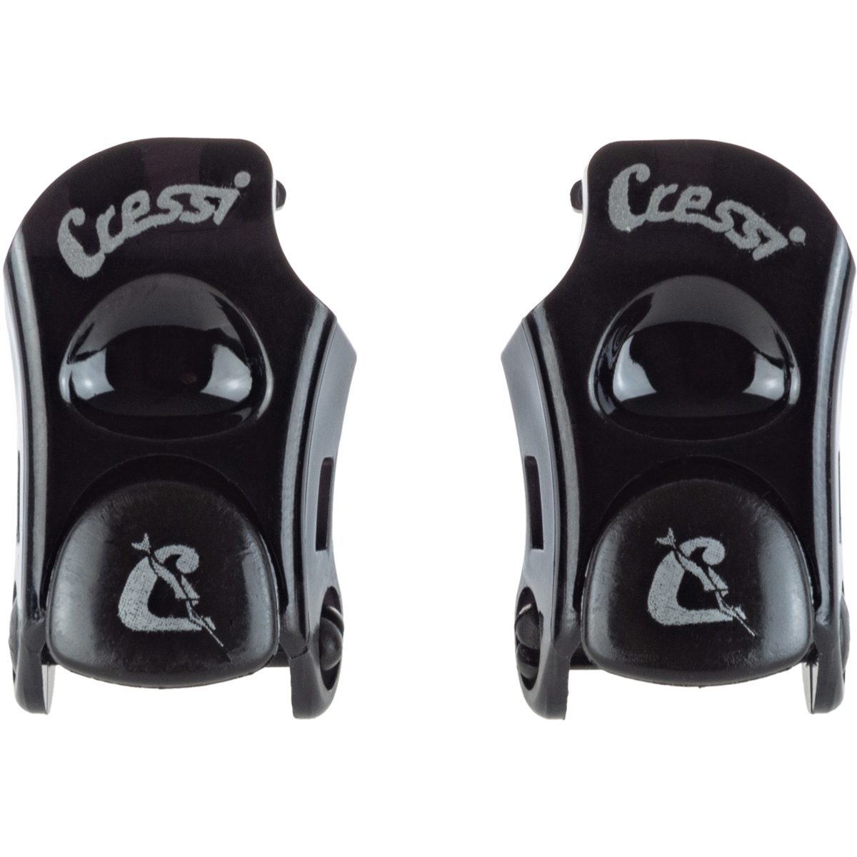 Cressi Buckles for Swim Goggles (black)