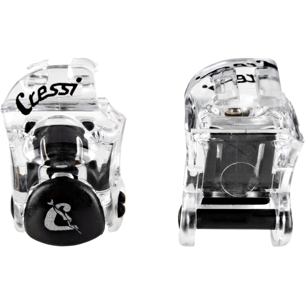Cressi Buckles for Swim Goggles (clear)