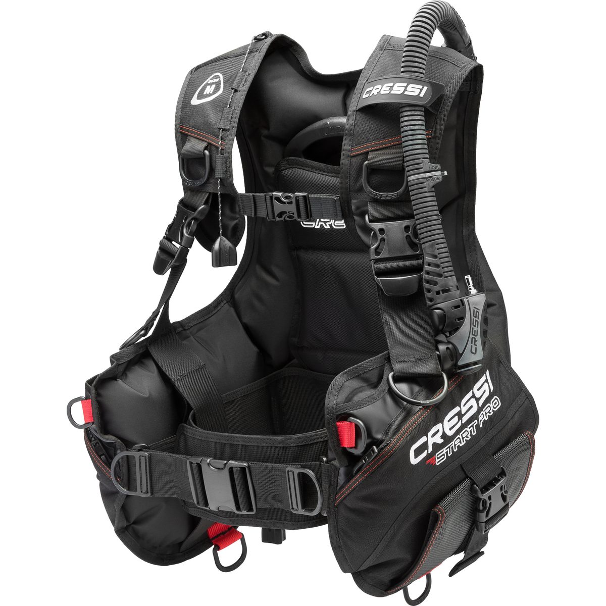 Cressi Start Pro 2.0 (black/red)