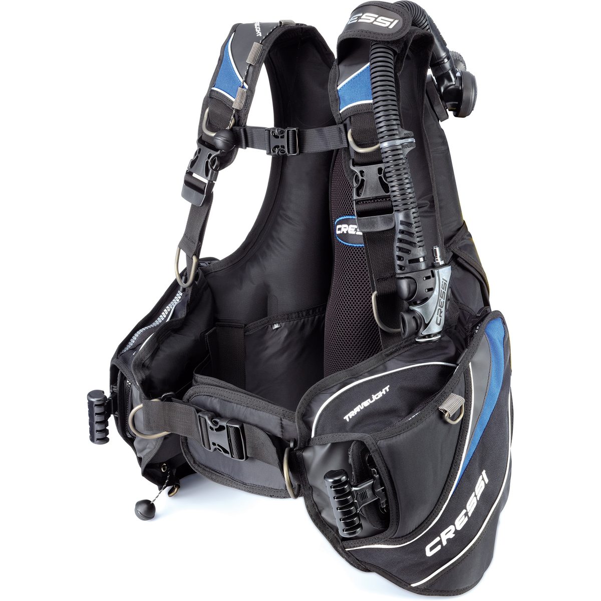 Cressi Travelight (black/blue)