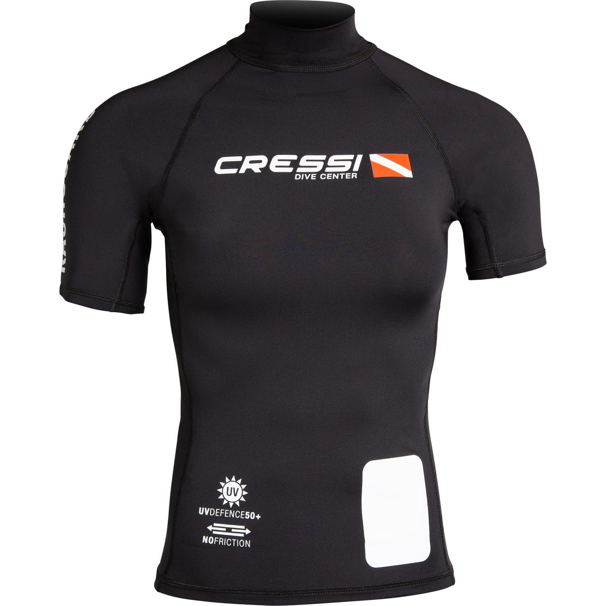 Cressi Rash Guard Short Sleeve Lady (Dive Center ed. - black)