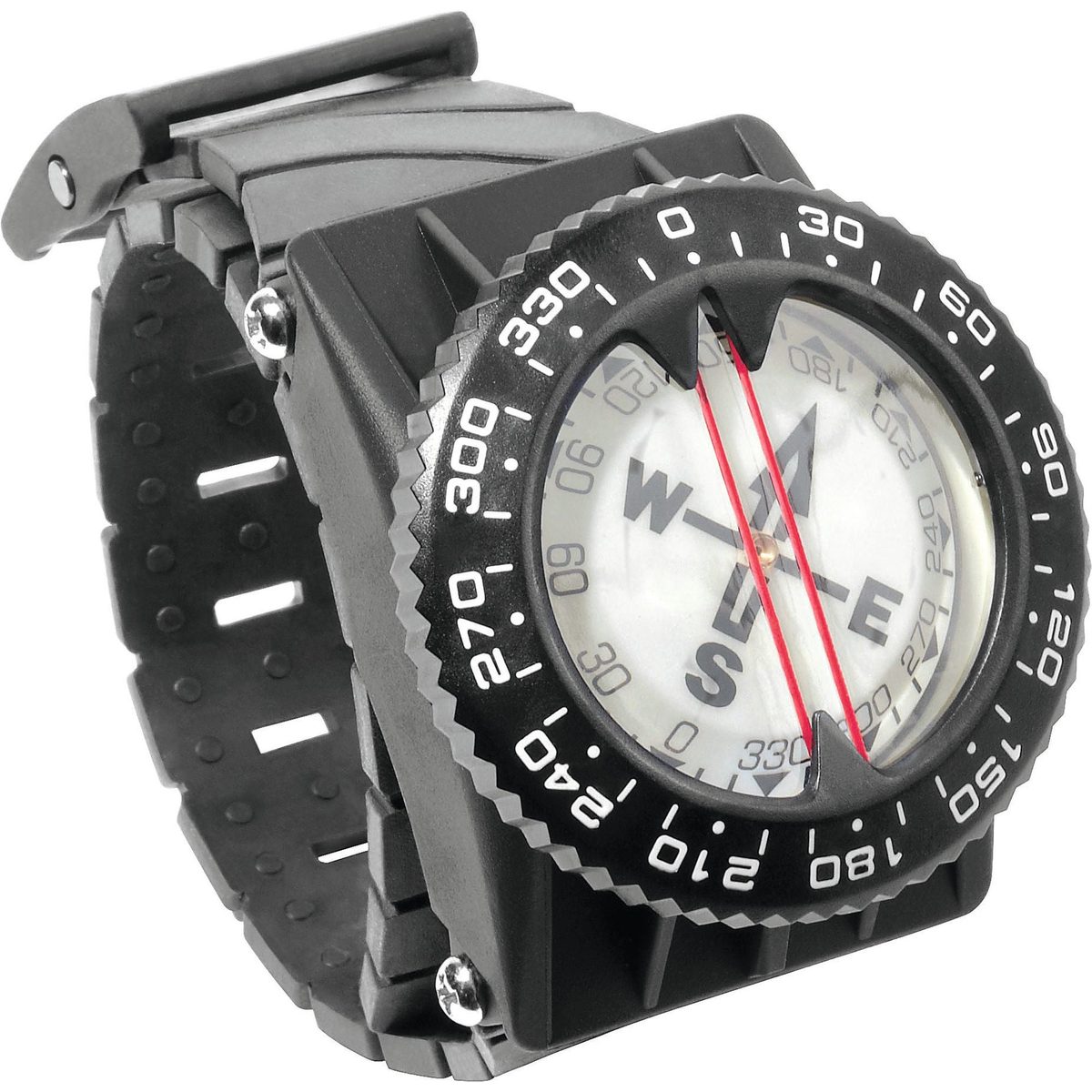Cressi Compass w/ Strap and Hose Mount