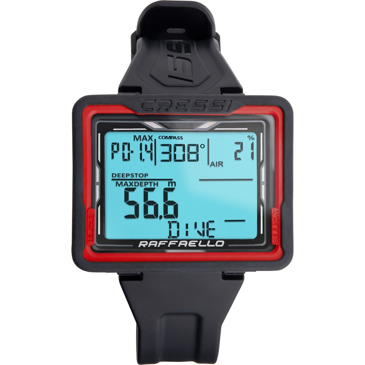 Cressi Raffaello (black/red)