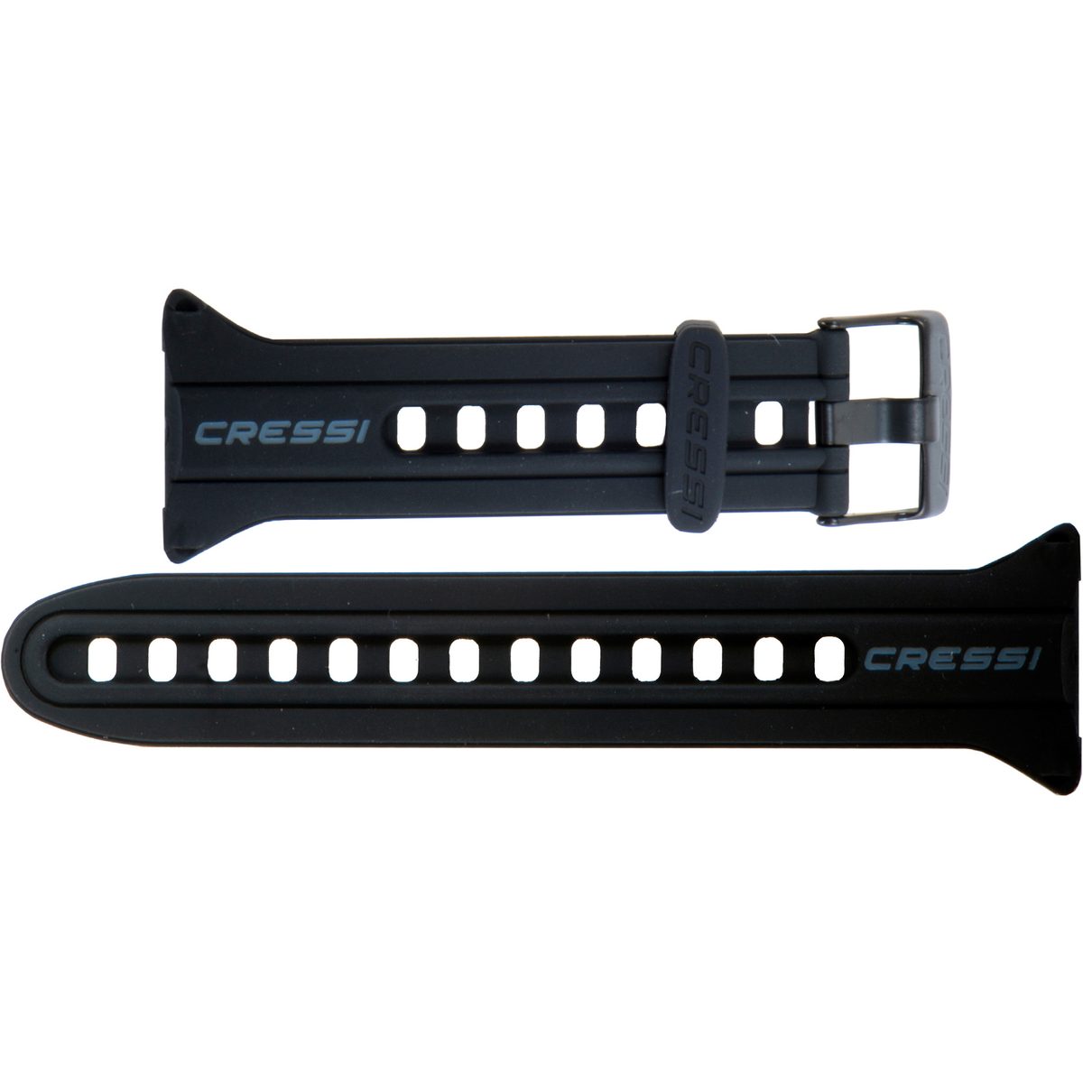 Cressi Watchband for Watch-style Dive Computer (black/black/grey) [Original Goa]