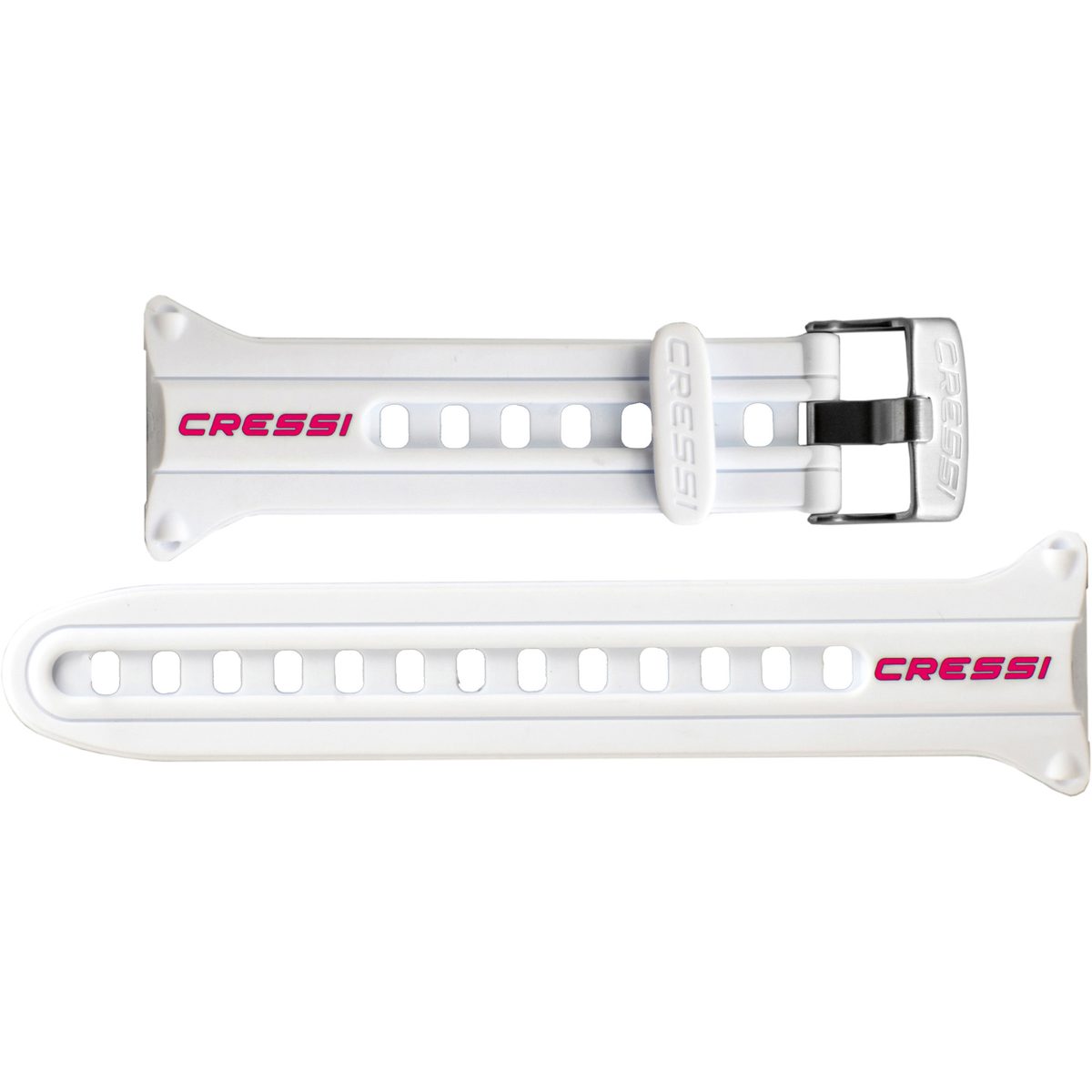 Cressi Watchband for Watch-style Dive Computer (white/white/pink) [Original Goa]