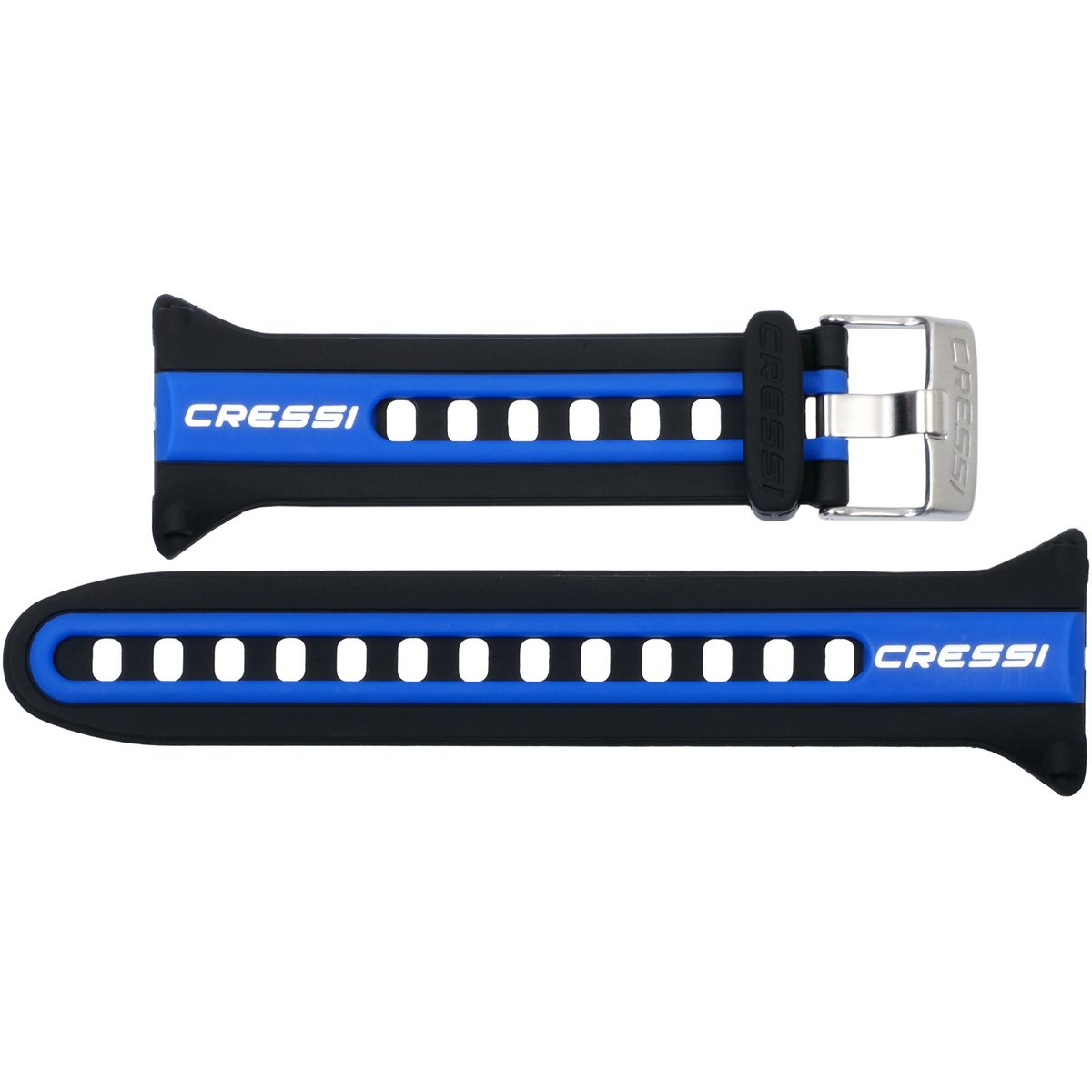 Cressi Watchband for Watch-style Dive Computer (black/blue/white) [Original Neon/Nepto]