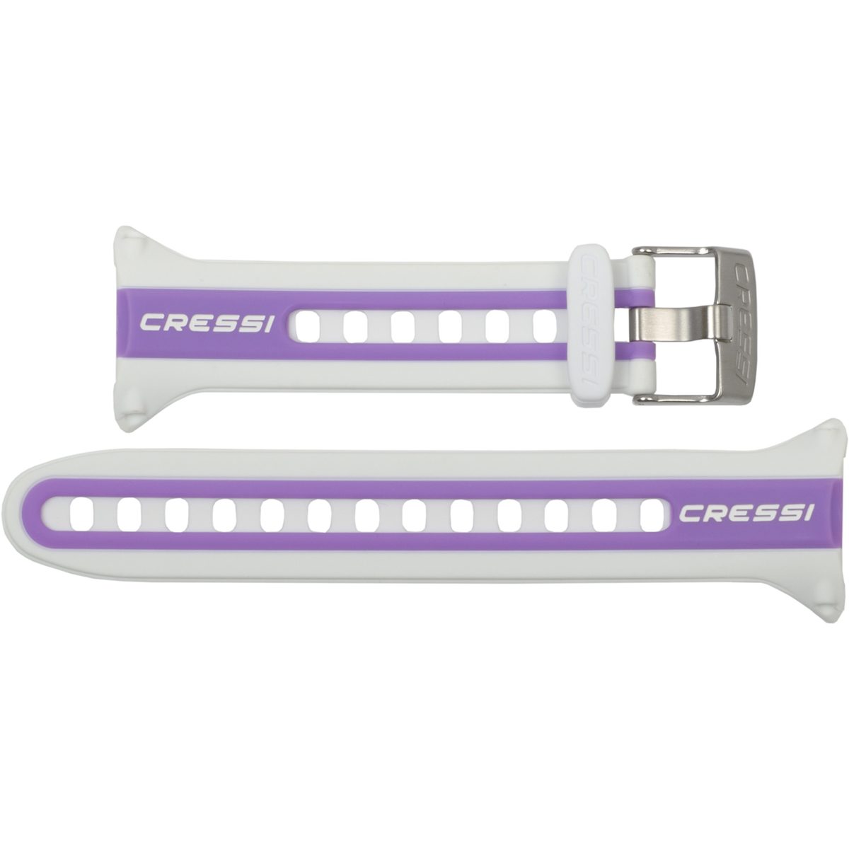 Cressi Watchband for Watch-style Dive Computer (white/lilac) [Original Neon]