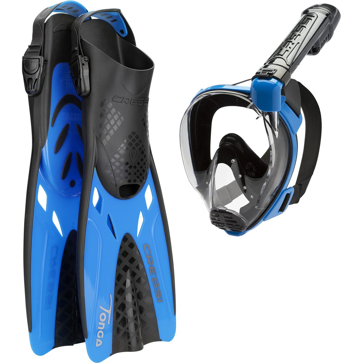 Cressi Baron & Tonga (black/blue) [L/XL]