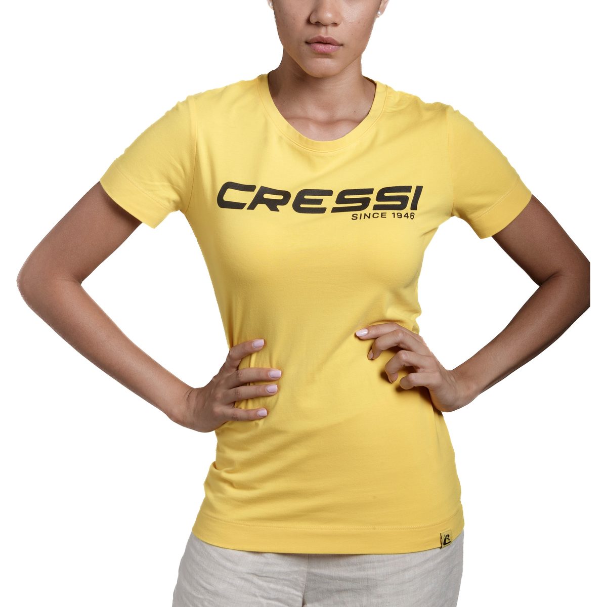 Cressi T-shirt Lady (yellow/black)