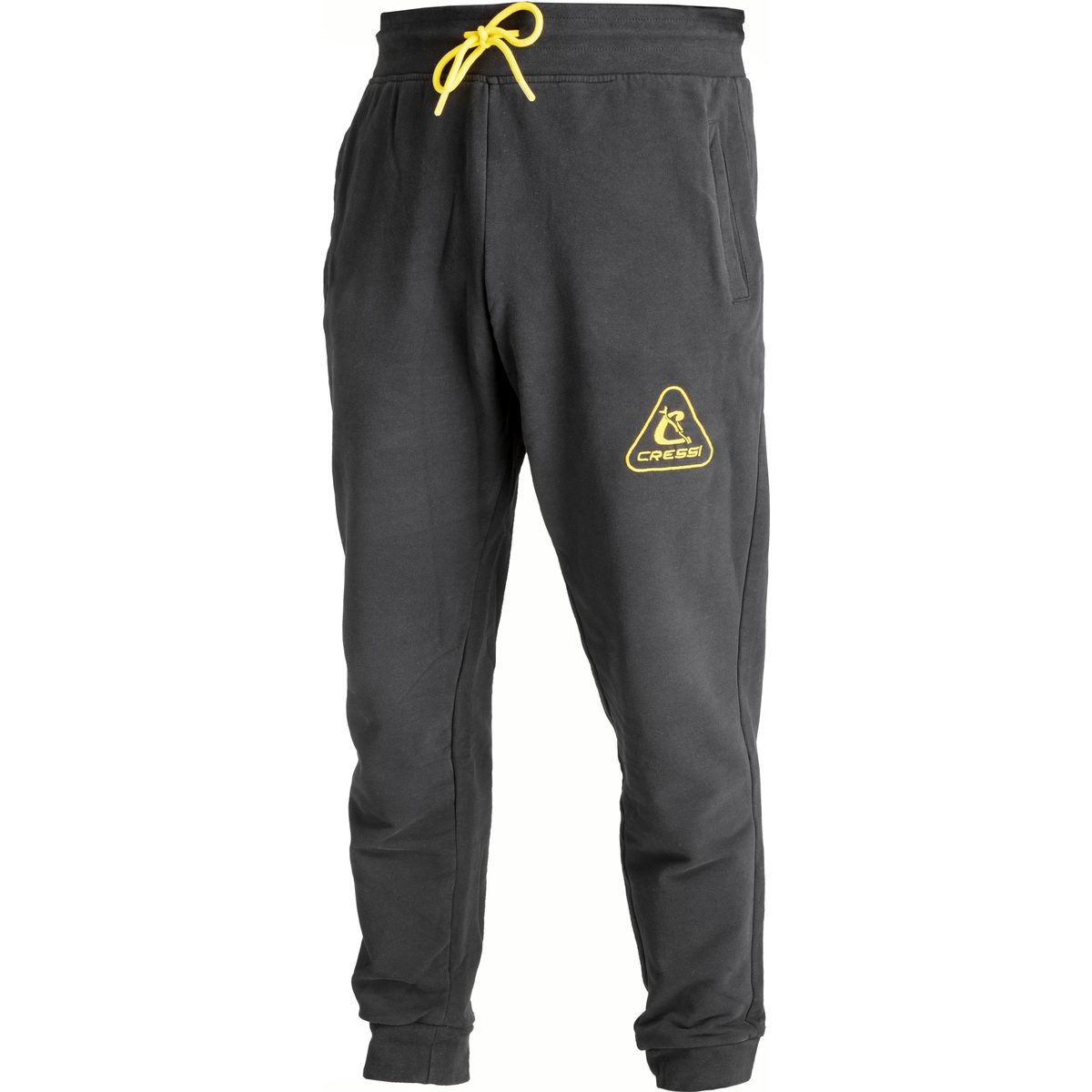 Cressi Cressi Sweatpants Unisex (black/yellow)