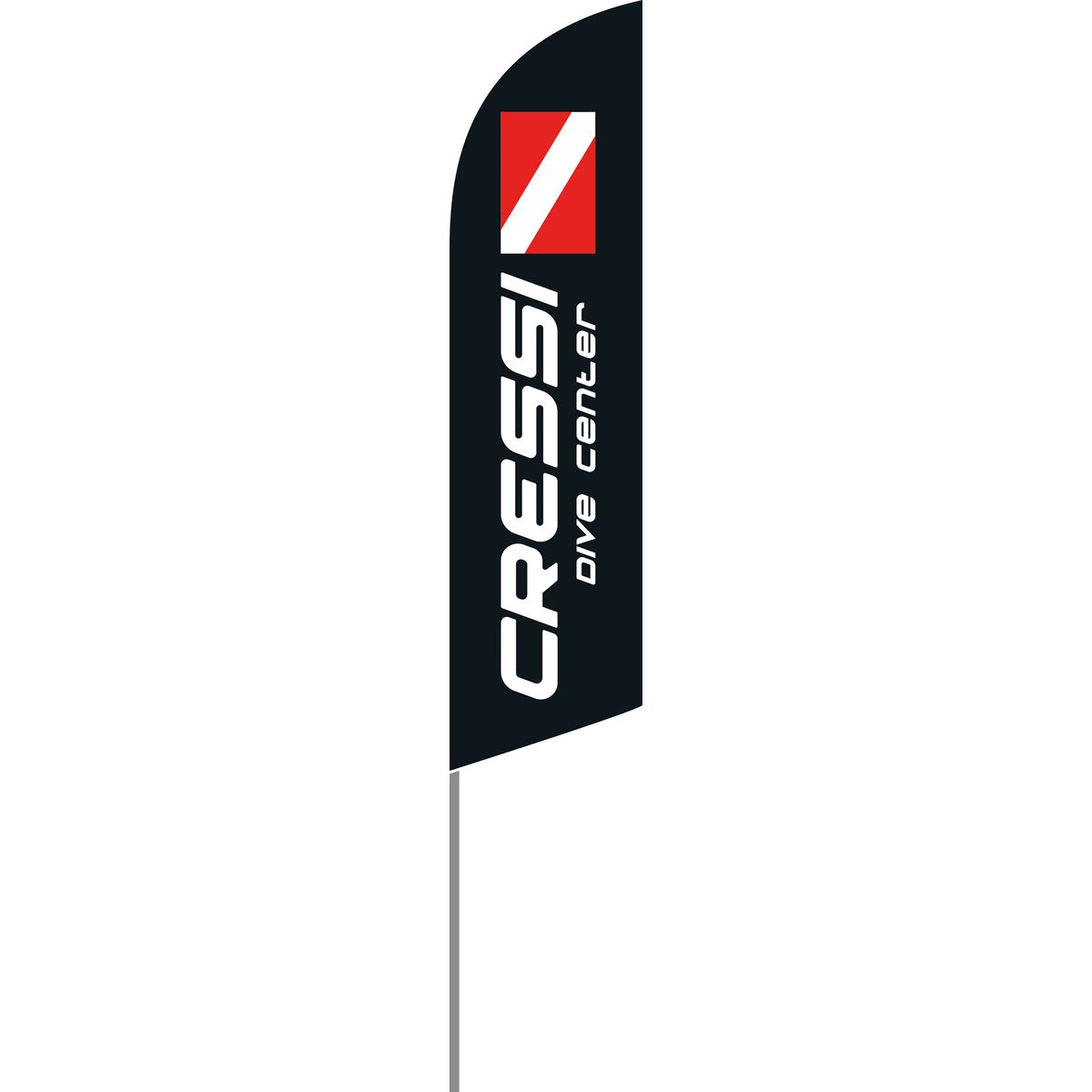 Cressi Cressi Dive Center Wing Flag [60 x 240 cm]