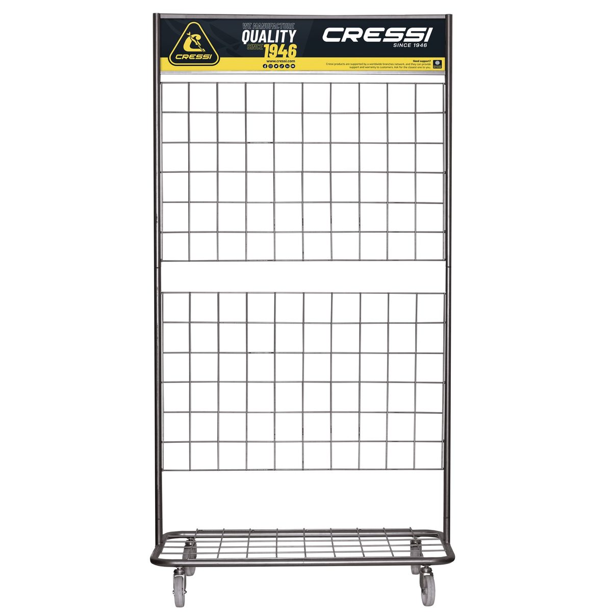 Cressi Gridwall Display for Snorkeling/Swimming