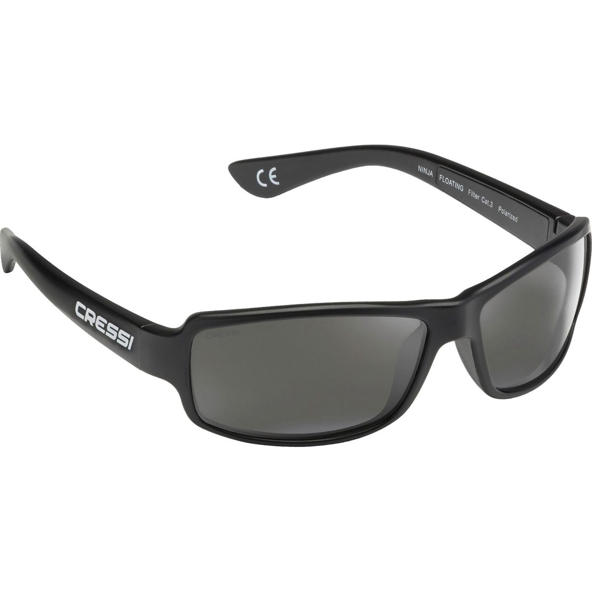 Cressi Ninja Floating (black/shiny black)